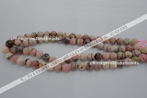 COP1251 15.5 inches 6mm round natural pink opal gemstone beads