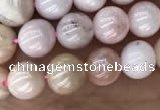 COP1541 15.5 inches 6mm round AB-color natural pink opal beads