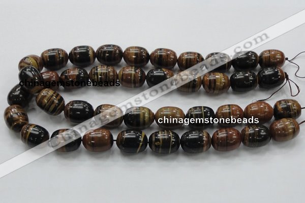 COP227 15.5 inches 15*20mm egg-shaped natural brown opal gemstone beads
