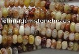 COP302 15.5 inches 3*6mm rondelle brandy opal gemstone beads wholesale