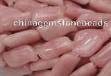 COP421 15.5 inches 10*12mm marquise Chinese pink opal gemstone beads