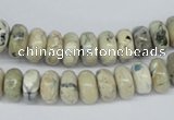 COP804 15.5 inches 6*12mm rondelle natural African opal beads