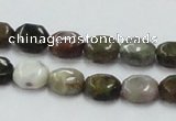 COS24 15.5 inches 8*10mm octagonal ocean stone beads wholesale