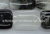 COZ26 15.5 inches 22*30mm rectangle opal quartz beads wholesale