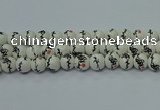 CPB552 15.5 inches 8mm round Painted porcelain beads