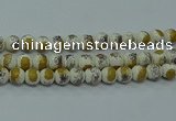 CPB751 15.5 inches 6mm round Painted porcelain beads