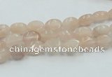 CPI06 15.5 inches 6*8mm oval pink aventurine jade beads wholesale