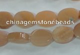 CPI101 15.5 inches 11*14mm oval pink aventurine jade beads