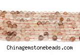 CPQ340 15.5 inches 4mm round pink quartz gemstone beads