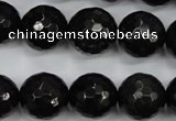 CPY503 15.5 inches 10mm faceted round natural chalcopyrite beads