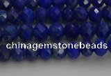 CRB1217 15.5 inches 4*6mm faceted rondelle lapis lazuli beads