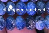 CRB1990 15.5 inches 6*8mm faceted rondelle apatite beads wholesale