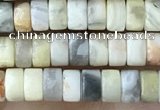 CRB2558 15.5 inches 2*4mm heishi crazy lace agate beads wholesale
