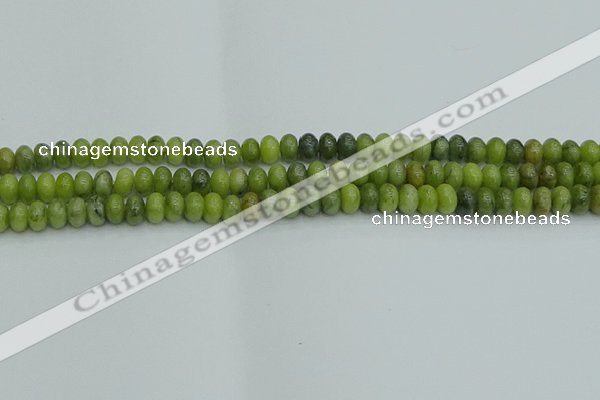 CRB2835 15.5 inches 4*6mm rondelle Chinese chrysoprase beads