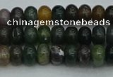 CRB2865 15.5 inches 4*6mm rondelle Indian agate beads