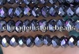 CRB3131 15.5 inches 2*3mm faceted rondelle tiny terahertz beads