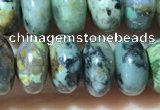 CRB5348 15.5 inches 5*8mm rondelle African turquoise beads