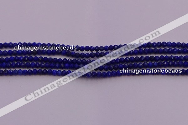 CRB701 15.5 inches 2*3mm faceted rondelle lapis lazuli beads