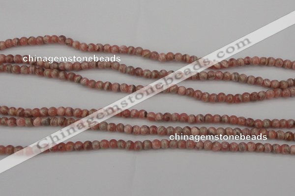 CRC754 15.5 inches 4mm round rhodochrosite beads wholesale