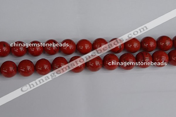 CRE315 15.5 inches 14mm round red jasper beads wholesale