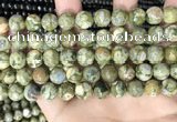 CRH574 15.5 inches 12mm round rhyolite gemstone beads wholesale