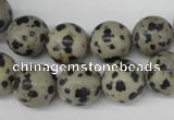CRO320 15.5 inches 12mm round dalmatian jasper beads wholesale