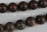 CRO356 15.5 inches 12mm round jasper gemstone beads wholesale