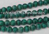 CRO52 15.5 inches 6mm round synthetic malachite beads wholesale