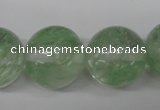 CRO549 15.5 inches 20mm round watermelon green beads wholesale