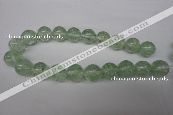 CRO549 15.5 inches 20mm round watermelon green beads wholesale