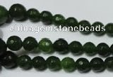 CRO714 15.5 inches 6mm – 14mm faceted round candy jade beads