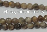 CRO730 15.5 inches 6mm – 14mm faceted round moonstone gemstone beads