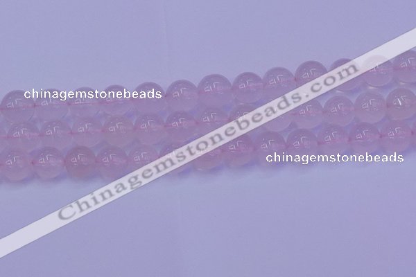 CRQ205 15.5 inches 14mm round Mozambique rose quartz beads