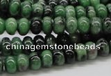 CRZ06 15.5 inches 5*8mm rondelle ruby zoisite gemstone beads Wholesale