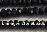CRZ975 15.5 inches 3*5mm faceted rondelle A grade sapphire beads
