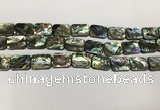 CSB4154 15.5 inches 12*16mm rectangle abalone shell beads wholesale