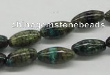 CSG06 15.5 inches 8*16mm rice long spar gemstone beads wholesale