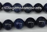 CSO404 15.5 inches 12mm round dyed sodalite gemstone beads