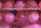 CSS309 15.5 inches 8mm round golden sunstone gemstone beads