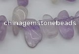 CTD478 Top drilled 10*15mm - 15*35mm freeform amethyst beads