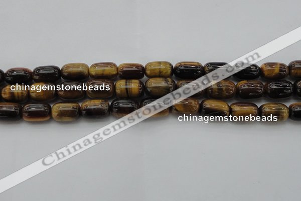 CTE1595 15.5 inches 10*15mm drum yellow tiger eye beads