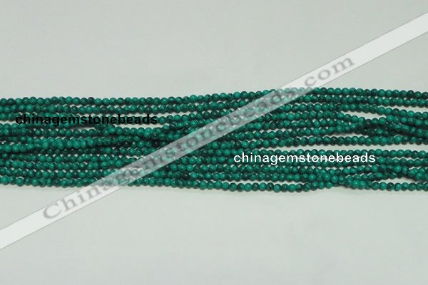 CTG101 15.5 inches 2mm round tiny synthetic malachite beads wholesale
