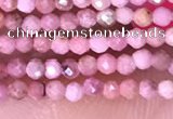 CTG1431 15.5 inches 2mm faceted round Chinese rhodochrosite beads