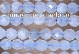 CTG1441 15.5 inches 2mm faceted round aquamarine beads wholesale