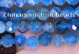 CTG1614 15.5 inches 3.5mm faceted round tiny apatite beads