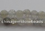CTG217 15.5 inches 3mm faceted round tiny labradorite beads