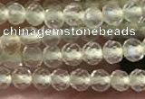 CTG2251 15 inches 2mm faceted round natural lemon quartz beads