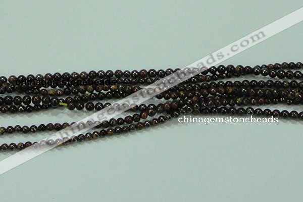 CTG41 15.5 inches 2mm round tiny tiger jasper beads wholesale