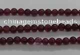CTG434 15.5 inches 2mm round tiny dyed candy jade beads wholesale