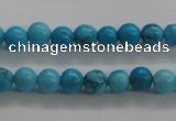 CTG441 15.5 inches 3mm round tiny natural turquoise beads wholesale